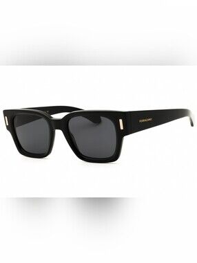 Salvatore Ferragamo SF2010S, BLACK/Grey,:Men's Sunglasses, Size52X21X145